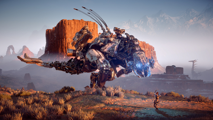 Horizon Zero Dawn - Aloy vs Thunderjaw