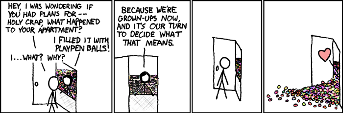 XKCD # 150 - Grownups